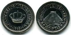 100 Peseta Regno di Spagna (1976 - ) Argento Juan Carlos I (1938 - )