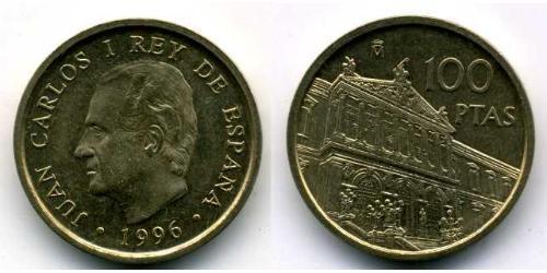 100 Peseta Royaume d’Espagne (1976 - ) Cuivre/Zinc/Nickel Juan Carlos I (1938 - )