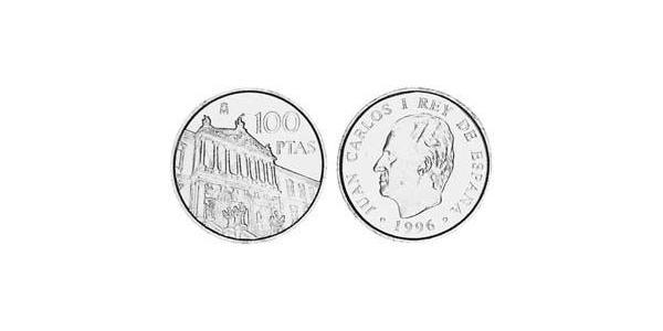 100 Peseta Royaume d’Espagne (1976 - ) Cuivre/Zinc/Nickel Juan Carlos I (1938 - )