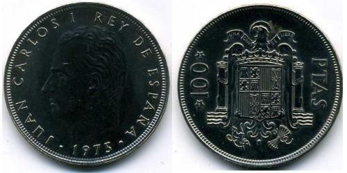 100 Peseta Dictadura de Francisco Franco (1936 - 1975) Níquel/Cobre 