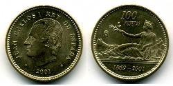 100 Peseta 西班牙 青铜/铝 