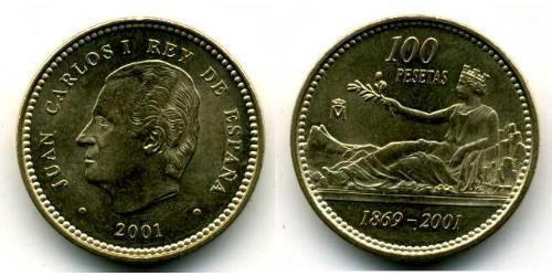 100 Peseta 西班牙 青铜/铝 