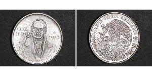 100 Peso Second Federal Republic of Mexico (1846 - 1863) Argent 