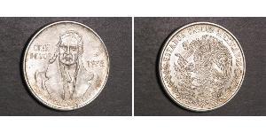 100 Peso Second Federal Republic of Mexico (1846 - 1863) Argent 