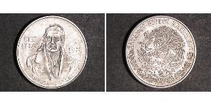 100 Peso Second Federal Republic of Mexico (1846 - 1863) Argent 