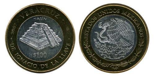 100 Peso Mexique (1867 - ) Bilame 