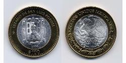 100 Peso 墨西哥 Bimetal 
