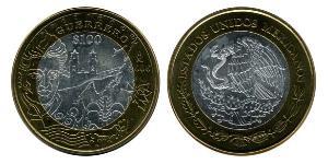 100 Peso 墨西哥 Bimetal 