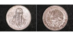 100 Peso Second Federal Republic of Mexico (1846 - 1863) Silber 