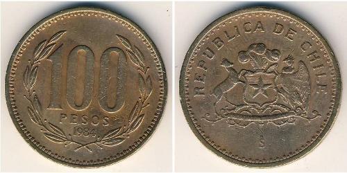 100 Peso 智利 青铜 