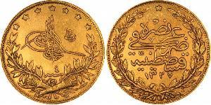 100 Piastre Osmanisches Reich (1299-1923) Gold 