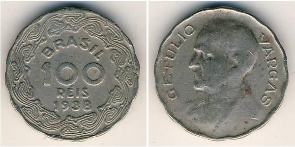 100 Reis Brazil Copper/Nickel 