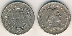 100 Reis Brésil Cuivre/Nickel 