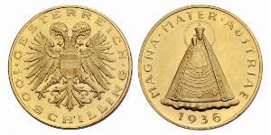 100 Shilling Federal State of Austria (1934-1938) Gold 