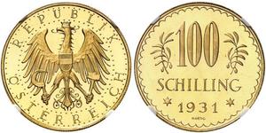 100 Shilling Première République d