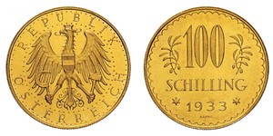100 Shilling Première République d