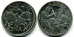 100 Shilling Republic of Austria (1955 - ) Plata 
