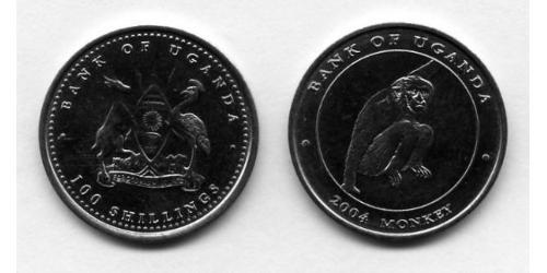 100 Shilling Uganda Rame/Nichel 