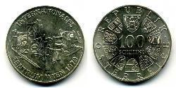 100 Shilling Republic of Austria (1955 - ) Silver 