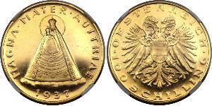 100 Shilling Federal State of Austria (1934-1938) 金 