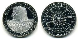 100 Shilling 奥地利 銀 