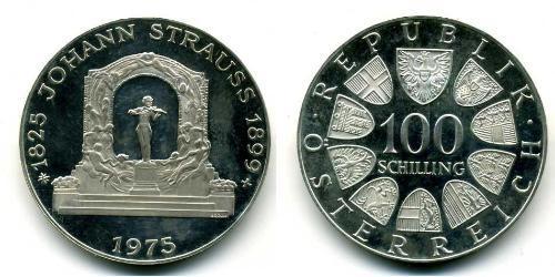 100 Shilling 奥地利 銀 