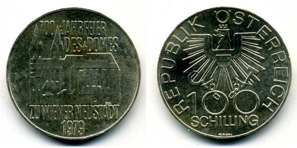100 Shilling 奥地利 銀 