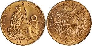 100 Sol Peru Gold 