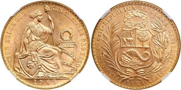 100 Sol Peru Gold 
