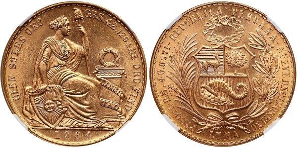 100 Sol Peru Gold 