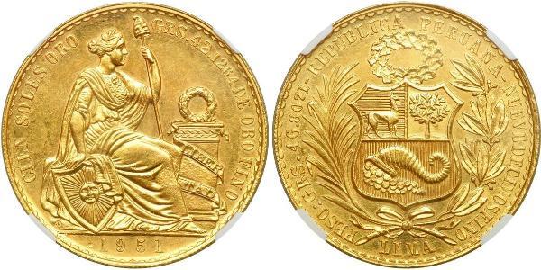 100 Sol Peru Gold 