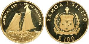 100 Tala Samoa Gold 