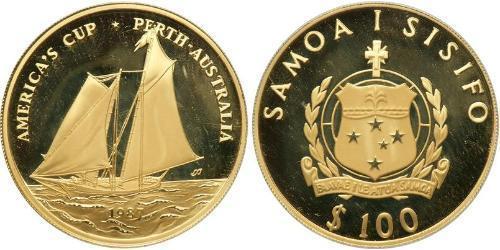 100 Tala Samoa Gold 