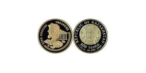 100 Tenge Kazakhstan (1991 - ) Gold 