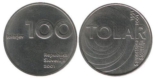 100 Tolar Slovénie Cuivre/Nickel 