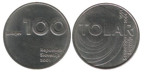 100 Tolar Slovenia 銅/镍 