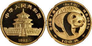 100 Yuan China Gold 