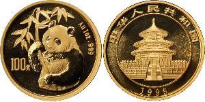 100 Yuan República Popular China Oro 