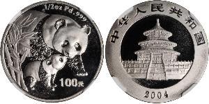 100 Yuan China Palladium 