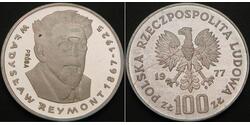 100 Zloty Pologne Argent 