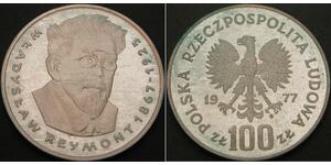 100 Zloty Pologne Argent 