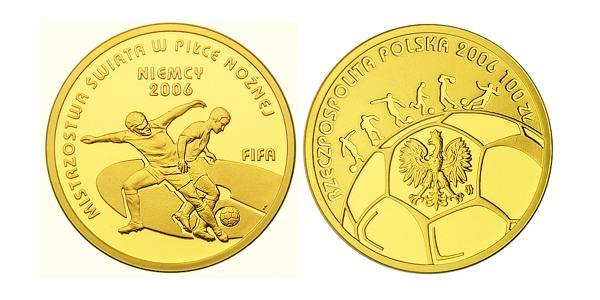 100 Zloty Third Polish Republic (1991 - ) Gold 