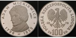 100 Zloty Polen Silber 