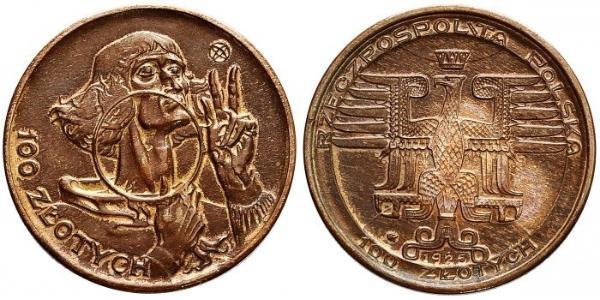 100 Zloty Second Polish Republic (1918 - 1939)  