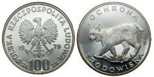 100 Zloty Volksrepublik Polen (1952-1990)  