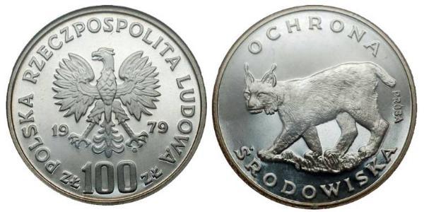 100 Zloty 波兰人民共和国 (1944 - 1989)  