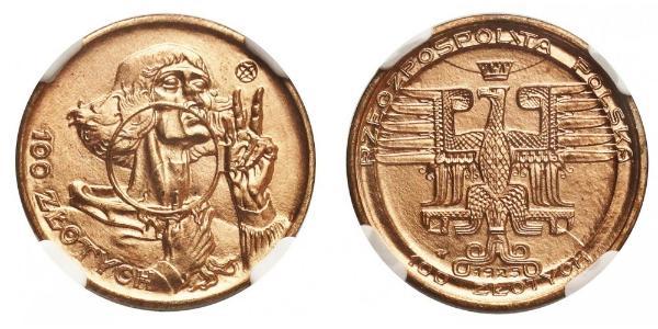 100 Zloty 波兰第二共和国 (1918 - 1939)  