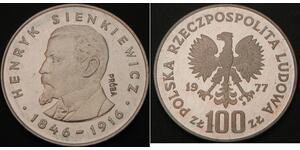 100 Zloty 波兰 銀 