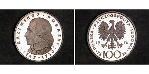 100 Zloty 波兰 銀 