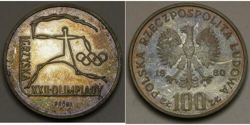 100 Zloty 波兰 銀 